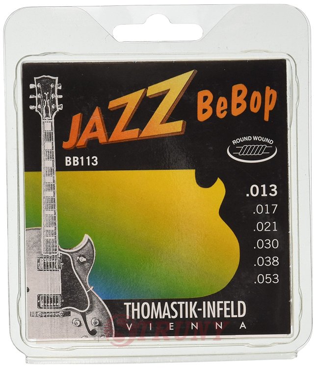 Thomastik-Infeld BB113 Jazz BeBop Light Guitar Strings 13/53