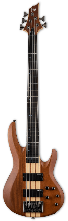 Бас-гітара ESP LTD B-5E Mahogany (Natural Satin)