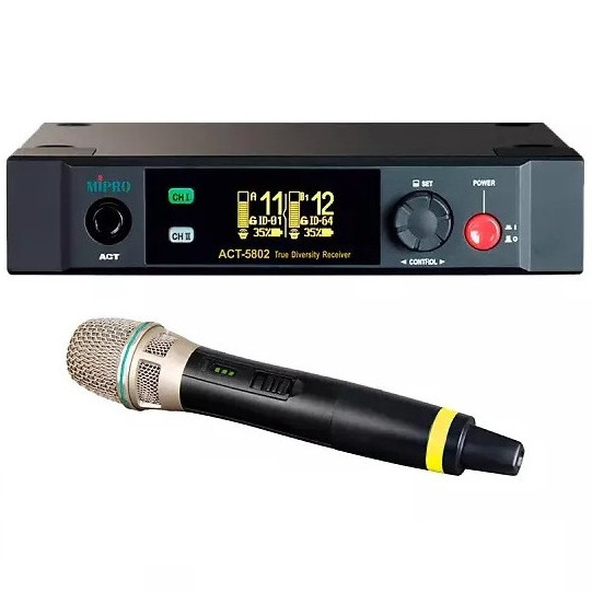 Mipro ACT-5802/ACT-58H Радіосистема з ручним мікрофоном
