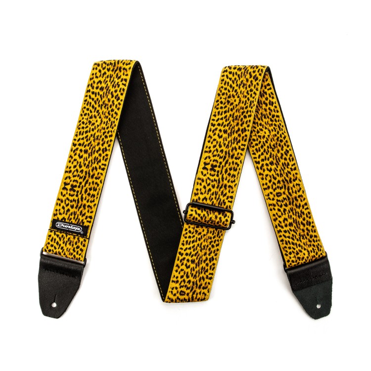 DUNLOP D6725 JACQUARD LEOPARDSKIN STRAP