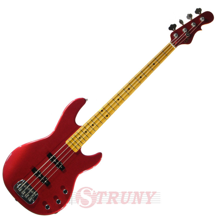 Бас-гітара G&L JB2 FOUR STRINGS (Candy Apple Red, Maple) № CLF50915