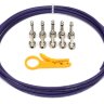 Lava Cable LCMUPBKTR Tightrope Ultramafic Kit Набір патч-кабелів з безпайковими роз'ємами