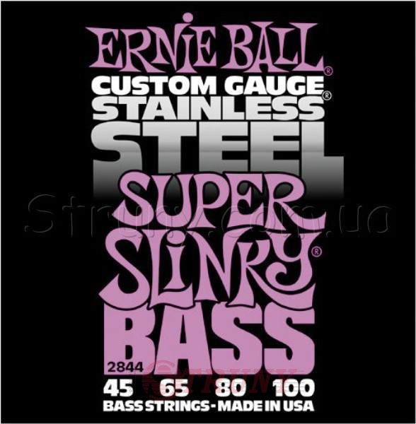 Ernie Ball 2844 Stainless Steel Super Slinky Bass 45/100