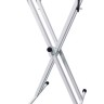 Avzhezh AEPS004 Клавішна стійка подвійна біла