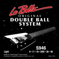 La Bella S946 Double Ball Steinberger Electric Guitar Strings 9/46