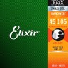 Elixir 14782 Nanoweb Coated Stainless Steel Light Medium Long Scale 5-Strings 45-135 Elixir 14782 Nanoweb Coated Stainless Steel Light Medium Long Scale 5-Strings 45-135