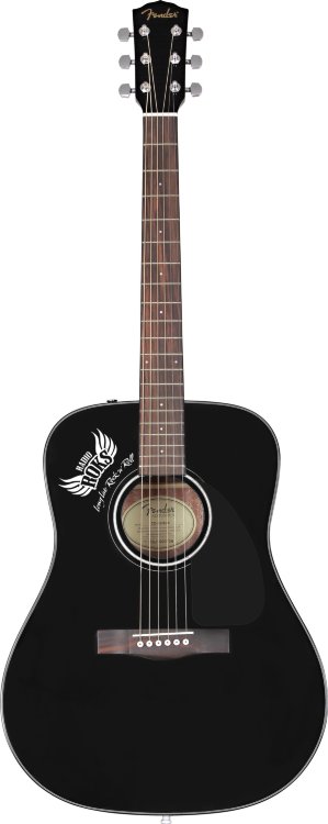 Акустична гітара Fender CD-60 RADIO ROKS SPECIAL RUN BLACK