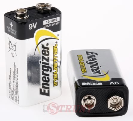 Energizer Industrial Alkaline 9V Battery EN22