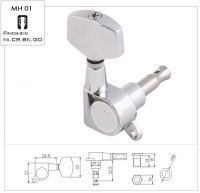 Metallor MH01 CR 6R Колки