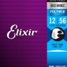 Elixir 11075 Polyweb 80/20 Bronze Acoustic Light-Medium 12/56 (AC PW LM)