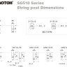 Gotoh SGL510Z-L5-GG Кілки 3+3