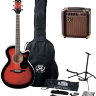 Електро-акустична гітара SX EAG1K/VS набор
