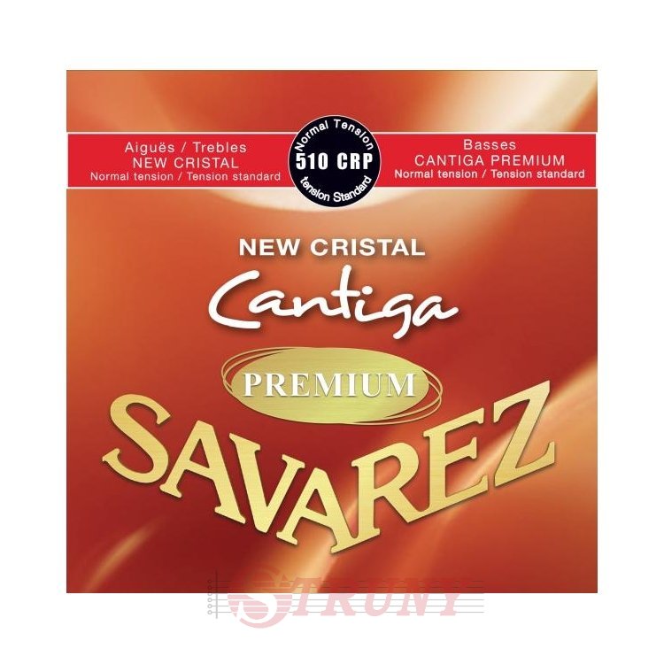 Savarez 510CRP New Cristal Cantiga Classical Guitar Strings Normal Tension Premium