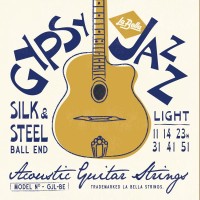 La Bella GJL-BE Silk and Steel Gypsy Jazz 11-51