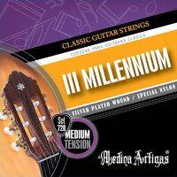 Medina Artigas Millenium 720 Special Nylon / Silver Plated Wound Medium Tension  