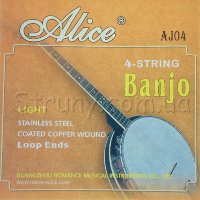 Alice AJ04 Banjo Струни для банджо 4 струнного