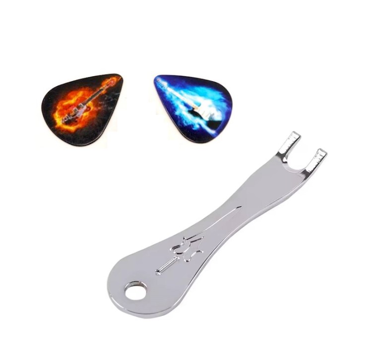 Ключ для витягання шпильок з бриджу + медіатори