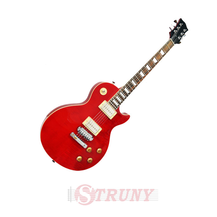 Custom Shop Limited Edition Gibson Style Red Transparent