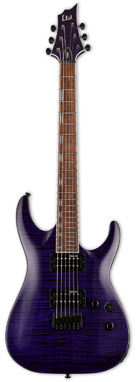 Електрогітара ESP LTD H-200FM (See Thru Purple)
