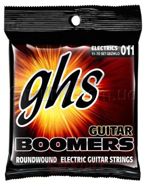 GHS GBZWLO Boomers Extra Heavy Electric Guitar Strings 11/70