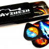 Avzhezh AFGP-0.96-6 Flame Guitars Набір медіаторів