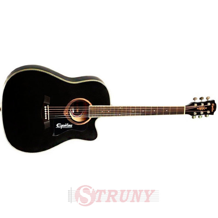 Акустична гітара Equites EQ900C BK 41