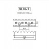 Gotoh GLN-7 (C) Топлок для грифа 7-стр. електрогітари