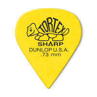 Dunlop 412P.73 TORTEX SHARP PLAYERS PACK 0.73