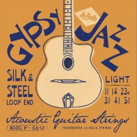 La Bella GJL-LE Silk and Steel Gypsy Jazz Loop End 11-51