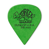 Dunlop 412P.88 TORTEX SHARP PLAYERS PACK 0.88