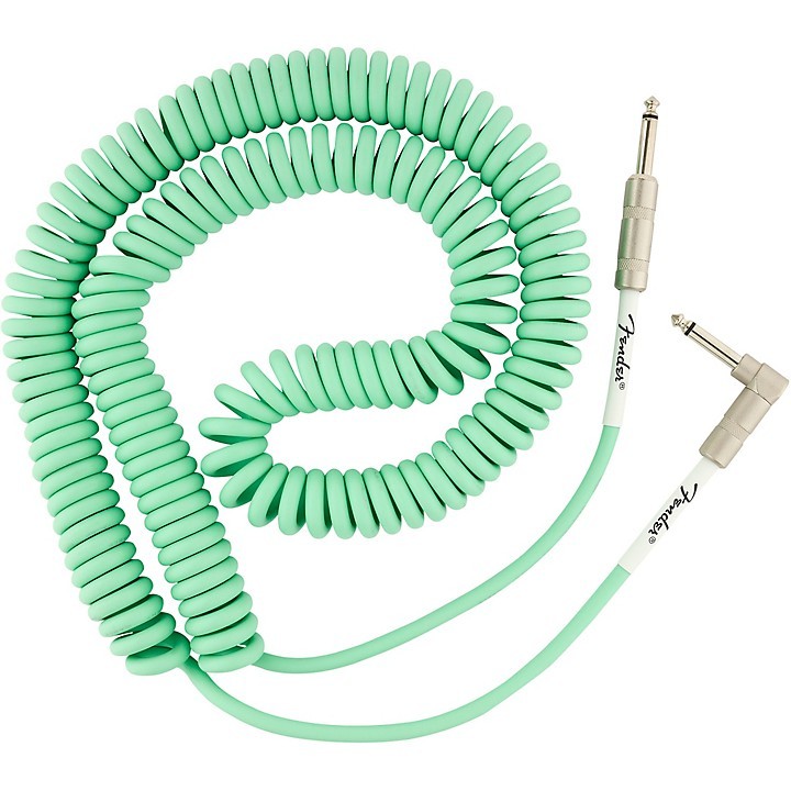 Кабель інструментальний FENDER CABLE ORIGINAL SERIES 30' COIL SURF GREEN