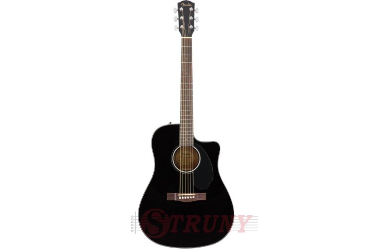 Акустична гітара Fender CD-60SCE BLACK WN