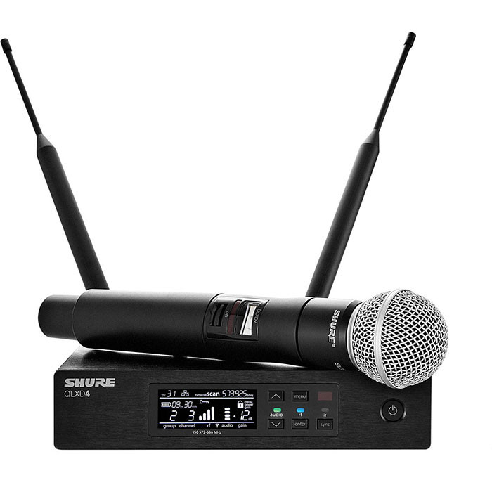 Shure QLXD24E/SM58-G51 Бездротова мікрофонна радіосистема