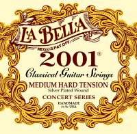 La Bella 2001MH Classical Series Guitar Strings Medium Hard