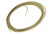 Gavitt Винтажный «тканевый» кабель 22AWG белый (50 см)