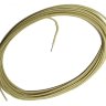 Gavitt Вінтажний «тканинний» кабель 22AWG білий (50 см)