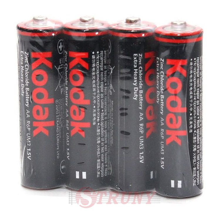 Kodak AA R6 Extra Heavy Duty Батарейка пальчиковая (4шт)