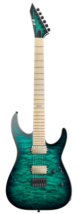 Електрогітара ESP E-II M-II NT (Black Turquoise Burst)