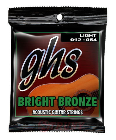 GHS BB30L Bronze Acoustic Guitar Strings 12/54