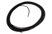 Gavitt Вінтажний «тканинний» кабель 22AWG чорний (50 см)