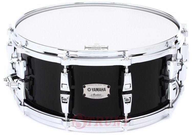 Yamaha AMS1460 14" Absolute Hybrid Maple Snare 14" (Solid Black) Малий барабан
