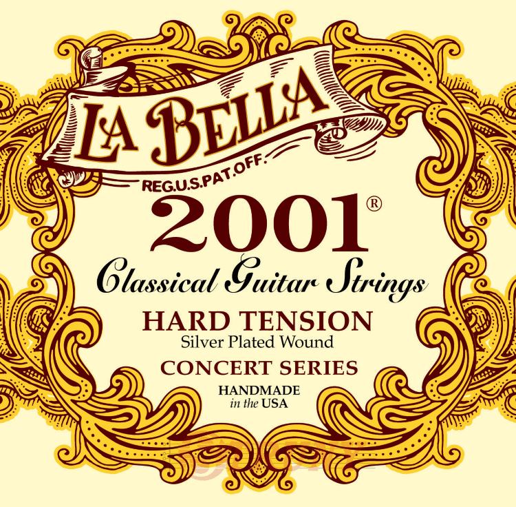 La Bella 2001H Classical Series Guitar Strings Hard
