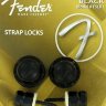 Fender STRAP LOCKS BLACK PAIR FSLB1 Замковое крепление для ремня