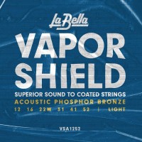 La Bella VSA1252 Phosphor Bronze Vapor Shield Coated Strings 12/52