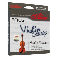 Alice A706 Violin Струны для скрипки сталь/хром