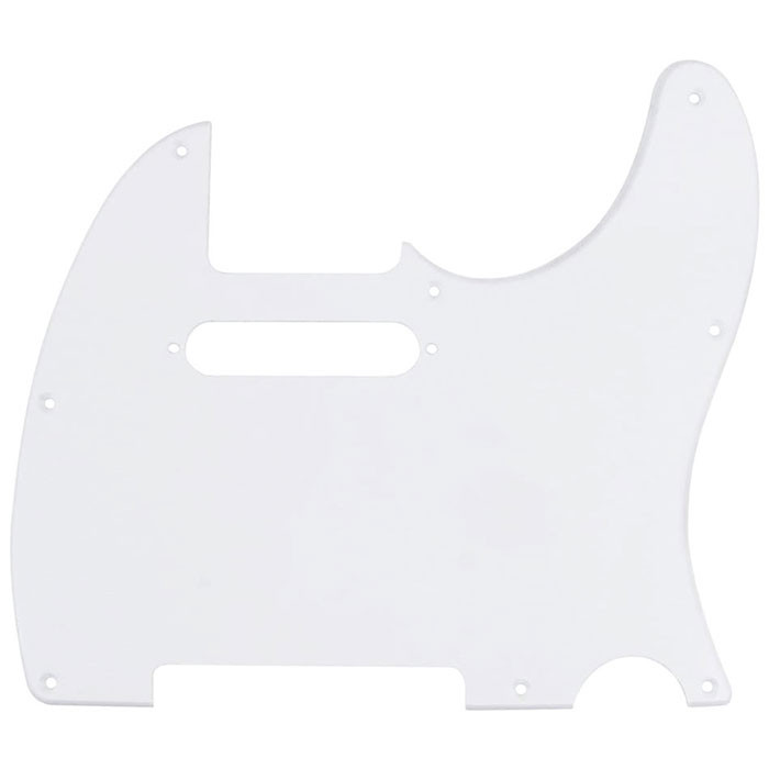 PaxPhil M10 WH PICKGUARD FOR TELECASTER (WHITE) Панель (пікгард) тип "telecaster"