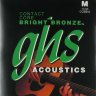 GHS CCBB40 Contact Core Bronze Acoustic Guitar Strings 13/56