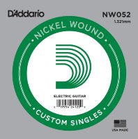 D'Addario NW052 Nickel Wound 052