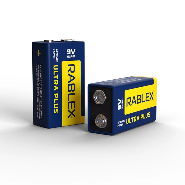 RABLEX Ultra Plus Alkaline 9V Батарейка крона