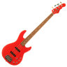 Бас-гітара G&L MJ-4 (Clear Red, Rosewood) № CLF067650